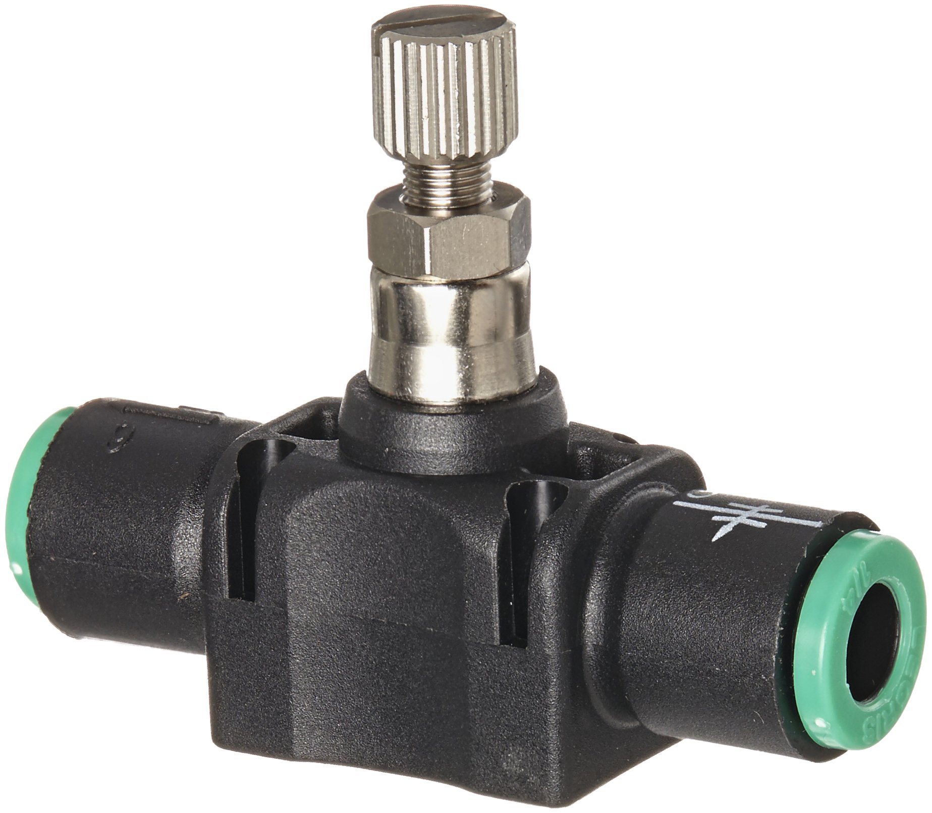 Galleon Legris 7772 56 00 Nylon Air Flow Control Valve, Inline, Bi