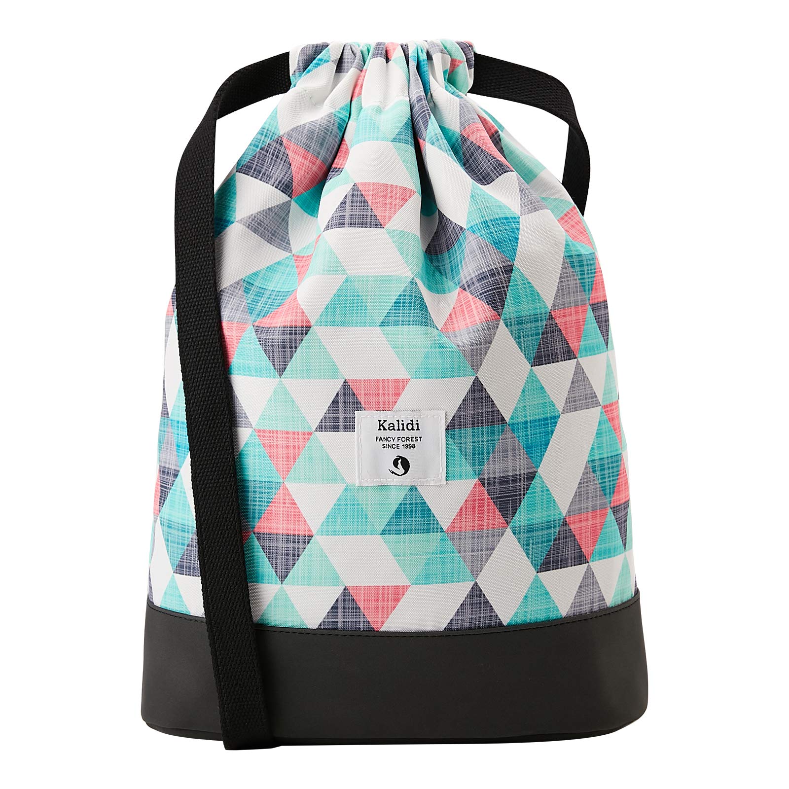 KALIDI Bag Backpack Drawstring Gym Bag Daypack Gym Bag Sports Bag Backpack for Men and Women with Inner Pocket 11 Litres for Sports, Travel and City, Pastel Shades, standard size