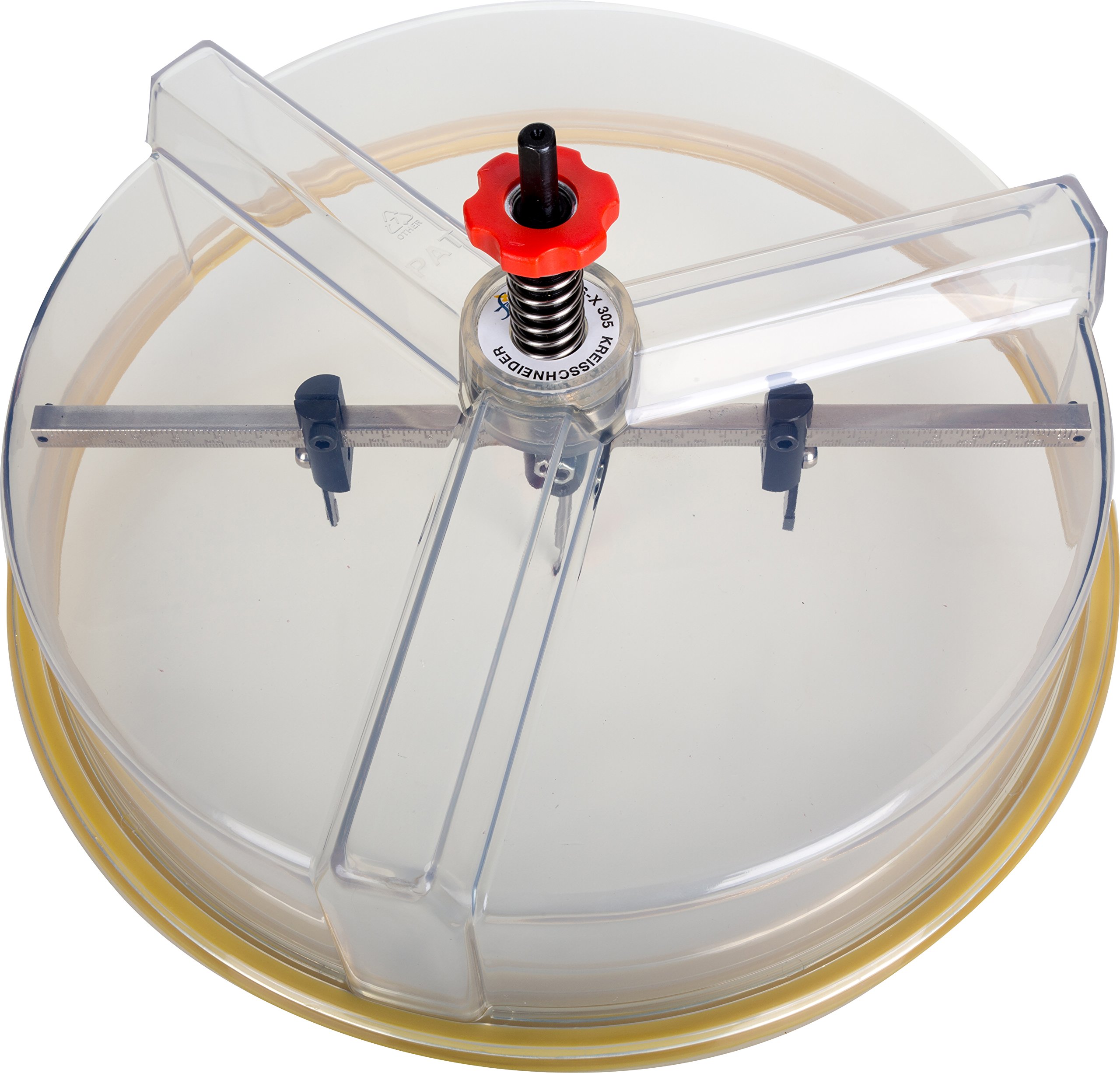 Falke Kreisschneider FKS-X (with protective cover) - universal for wood, plastic, plasterboard and more | diameter ly adjustable (48-305 mm)