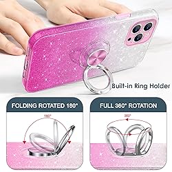 Hython Case for iPhone 12 Pro Max Case with Ring