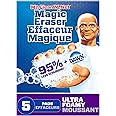 Mr. Clean Magic Eraser Ultra Foamy Multi Purpose Cleaner, Foaming Magic Eraser Sponge Multi Surface Cleaner, 5 Count