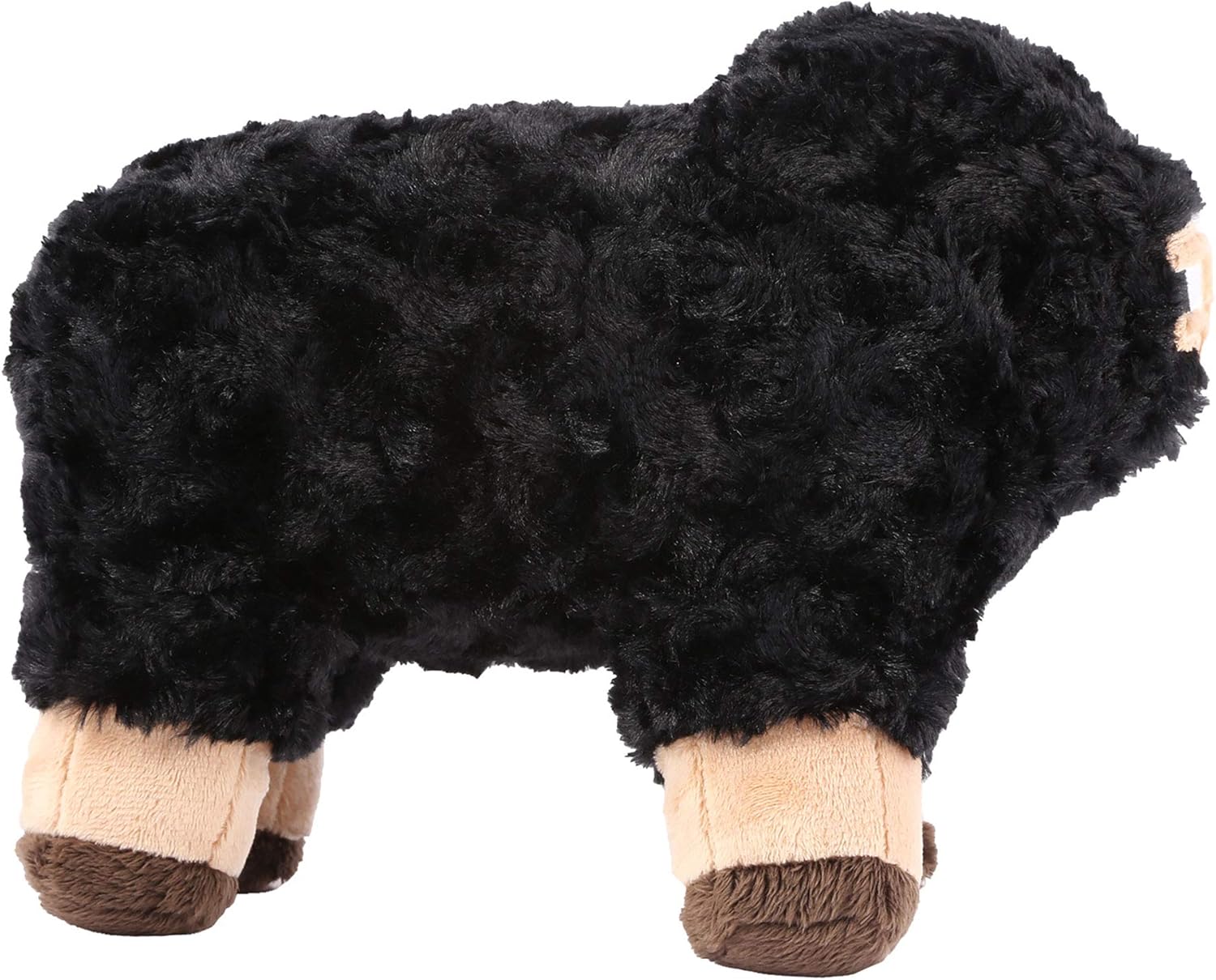 Amazon Jinx マインクラフト 羊 ぬいぐるみ ブラック 長さ10インチ ディスプレイボックス付き ぬいぐるみ おもちゃ