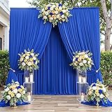 20ftx12ft Wrinkle Free Royal Blue Backdrop