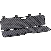 Condition 1 42” Economy Single Scope Hard Gun Carrying Case Model 210 with Foam, Long Storage Case, Lockable TSA Friendly, Water Resistant, Made in USA, 42.03"x10.50"x3.81"