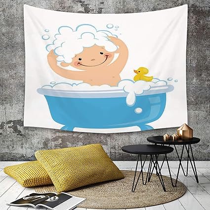 boy nursery tapestry