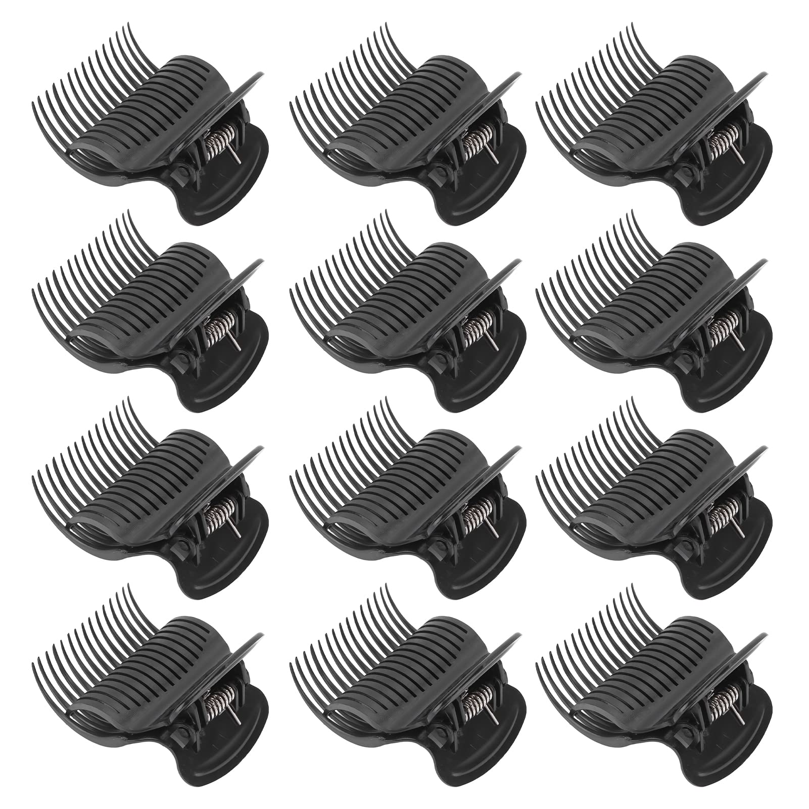 Uxsiya Hot Roller Clips , Lightweight Hair Curler Claw Clips Keep Hair Stable 2 X 2.6 X 1.5in Strong Spring for Home for Individuals