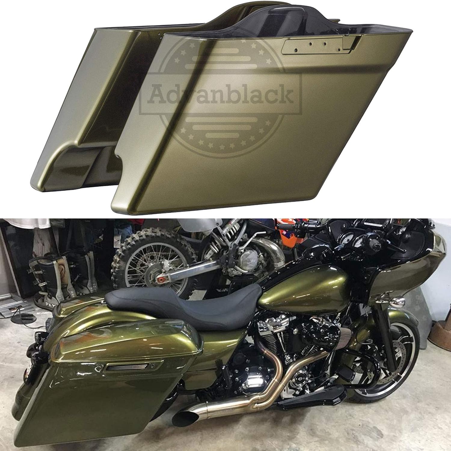 hard saddlebags for harley davidson road king