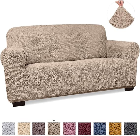 Menotti 2 Seater Couch Cover Loveseat Slipcovers Soft Polyester
