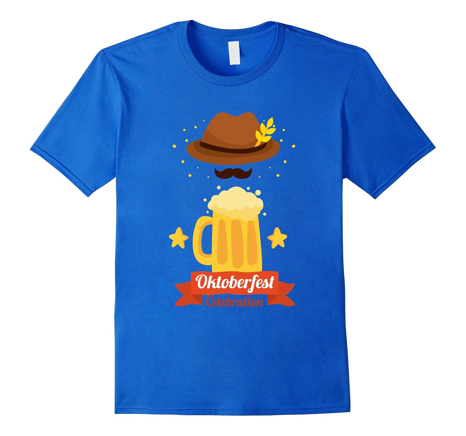 German Beer Hat Mustache Oktoberfest TShirtCL Colamaga