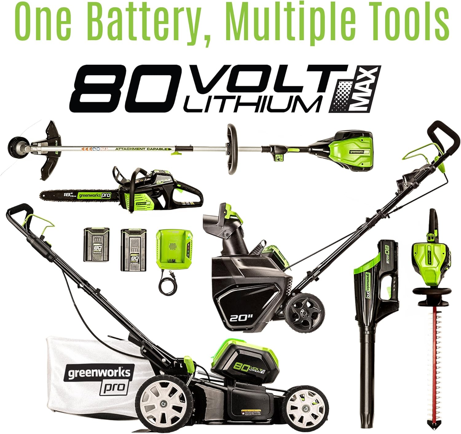 greenworks pro st80l210 cordless string trimmer