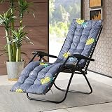 DKIEI Printed Floral Sun Lounger Cushion 168x48x8cm Pineapple view 2