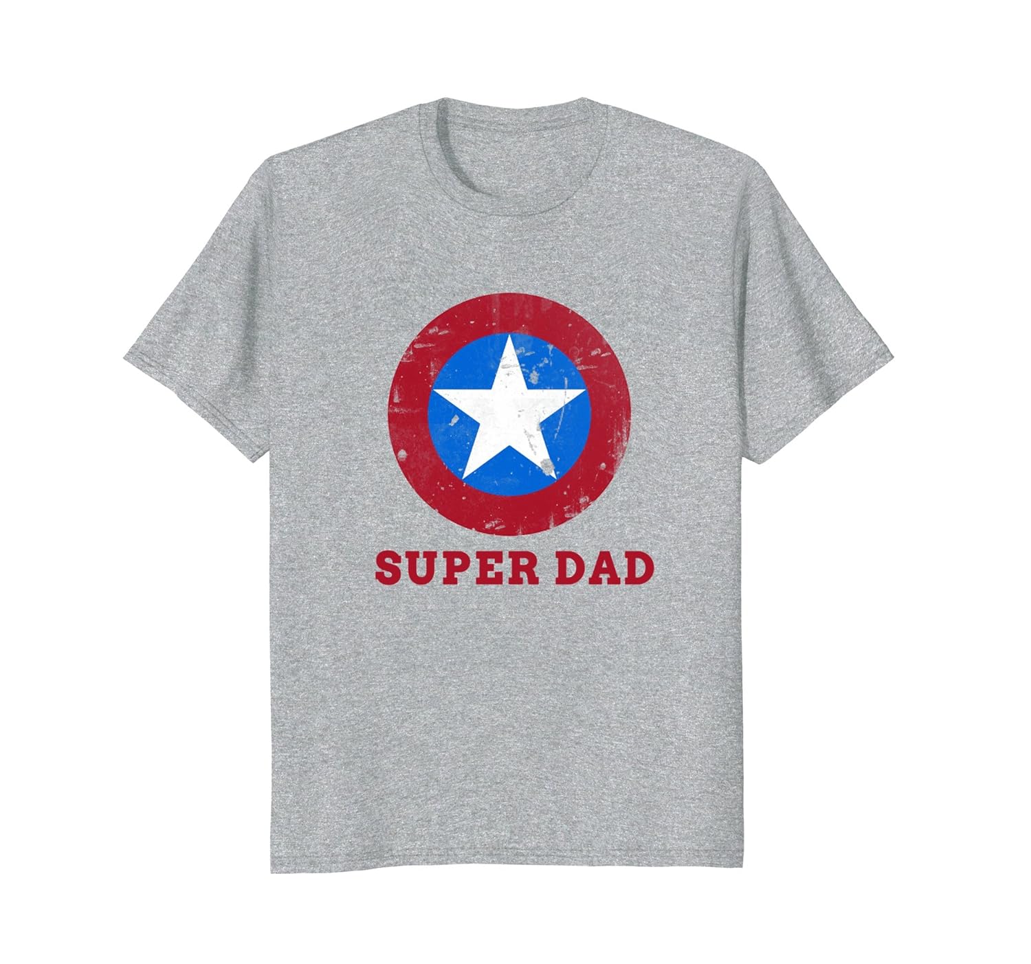 Super Dad T-Shirt Funny Superhero Father's Day Tshirt-anz