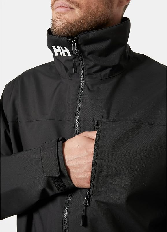 Hombres Chaqueta Crew 2.0, Negro, L