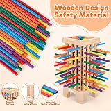 Japace Wooden Montessori Board Game Dont Let the Ball Drop 4–8 yrs view 4