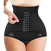 MERYOSZ Butt Lifting Panties High Waisted Tummy Control Shapewear for Women Waist Trainer Mesh Body Shaper Underwear