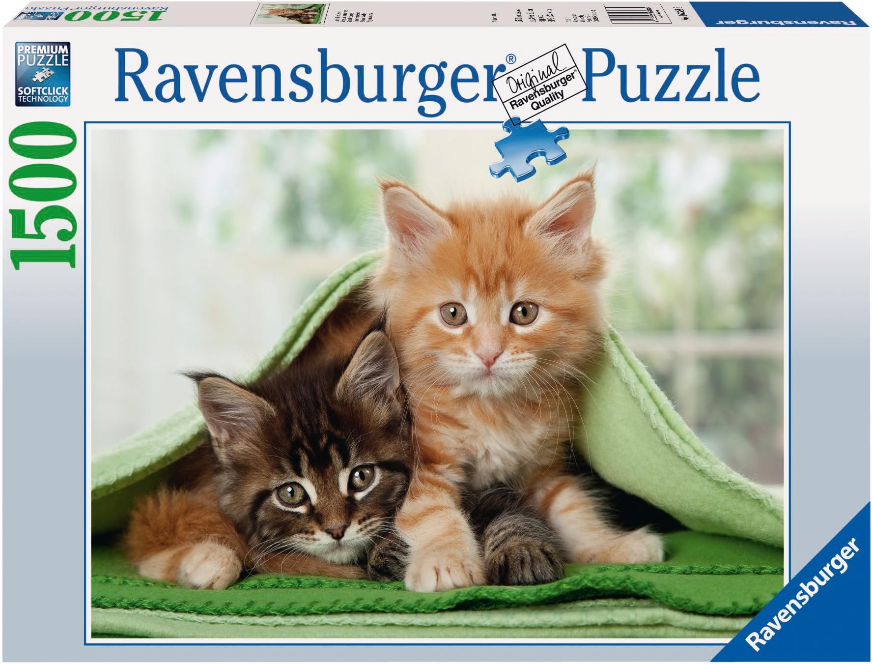 Ravensburger Blanket Buddies - 1500 Piece Jigsaw Puzzle for Adults – Softclick Technology Means Pieces Fit Together Perfectly