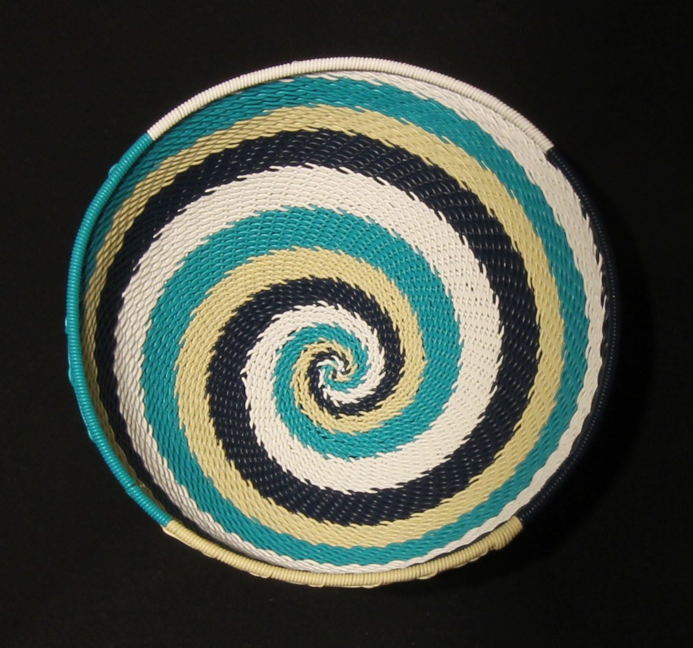 Zulu Telephone wire Basket, made in Africa Amazon.co.uk Kitchen & Home