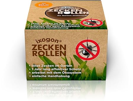 Ixogon Zeckenrollen - Zeckenmittel für den Garten