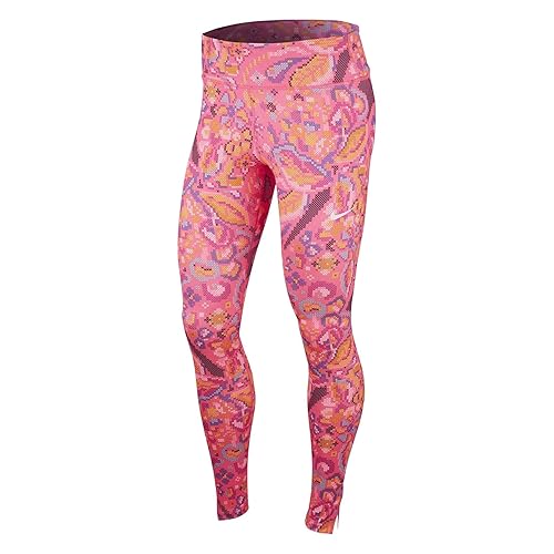 nike pink running tights