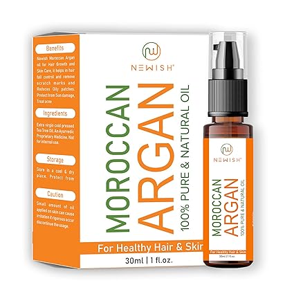 Newish Moroccan Argan Oil for Hair and Face 30ml