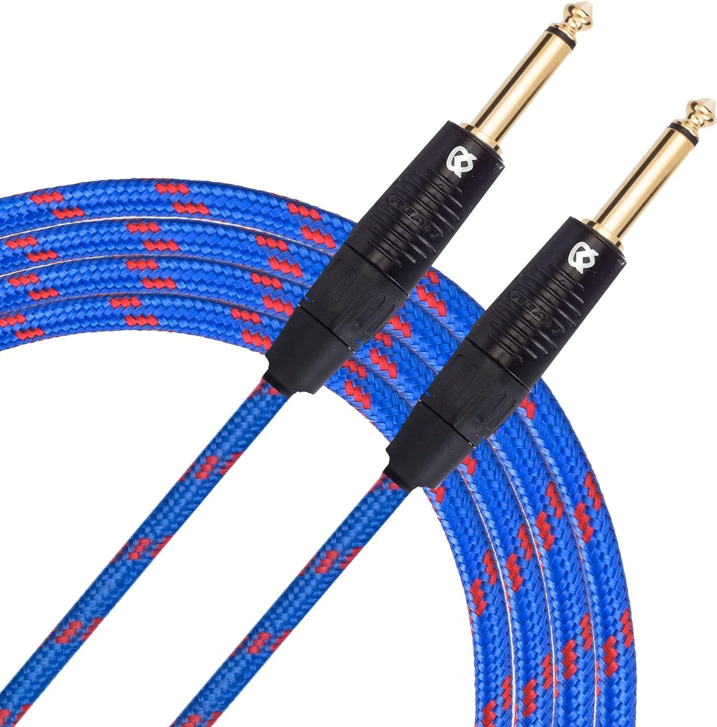 KLIQ Music Gear Guitar Instrument Cable, 10 Ft