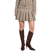 Guess Womens Estell Pleated Mini Skirt