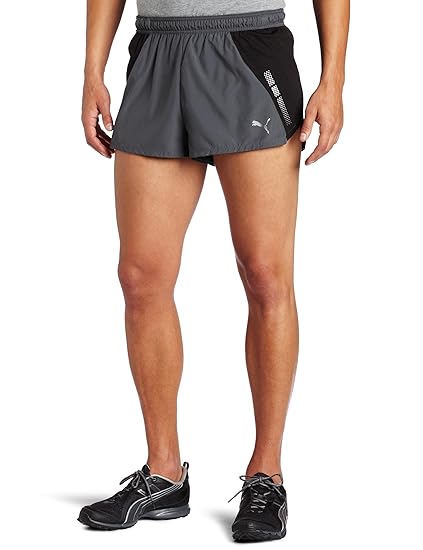 puma split shorts