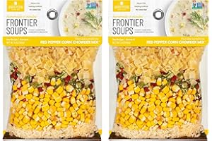 Frontier Soups Homemade In Minutes Chowder Mix, Florida Sunshine Red Pepper Corn, 5 Ounce PACK OF 2