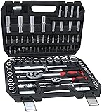 HANTINSTINA Mechanics Tool Set 94pcs Socket Set wih