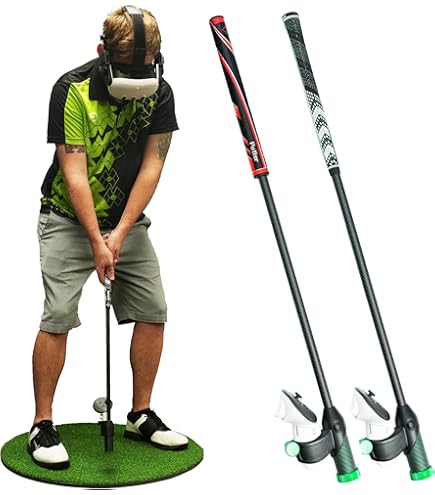 DriVR Elite Mini VR Golf Club Handle Attachment - Carbon