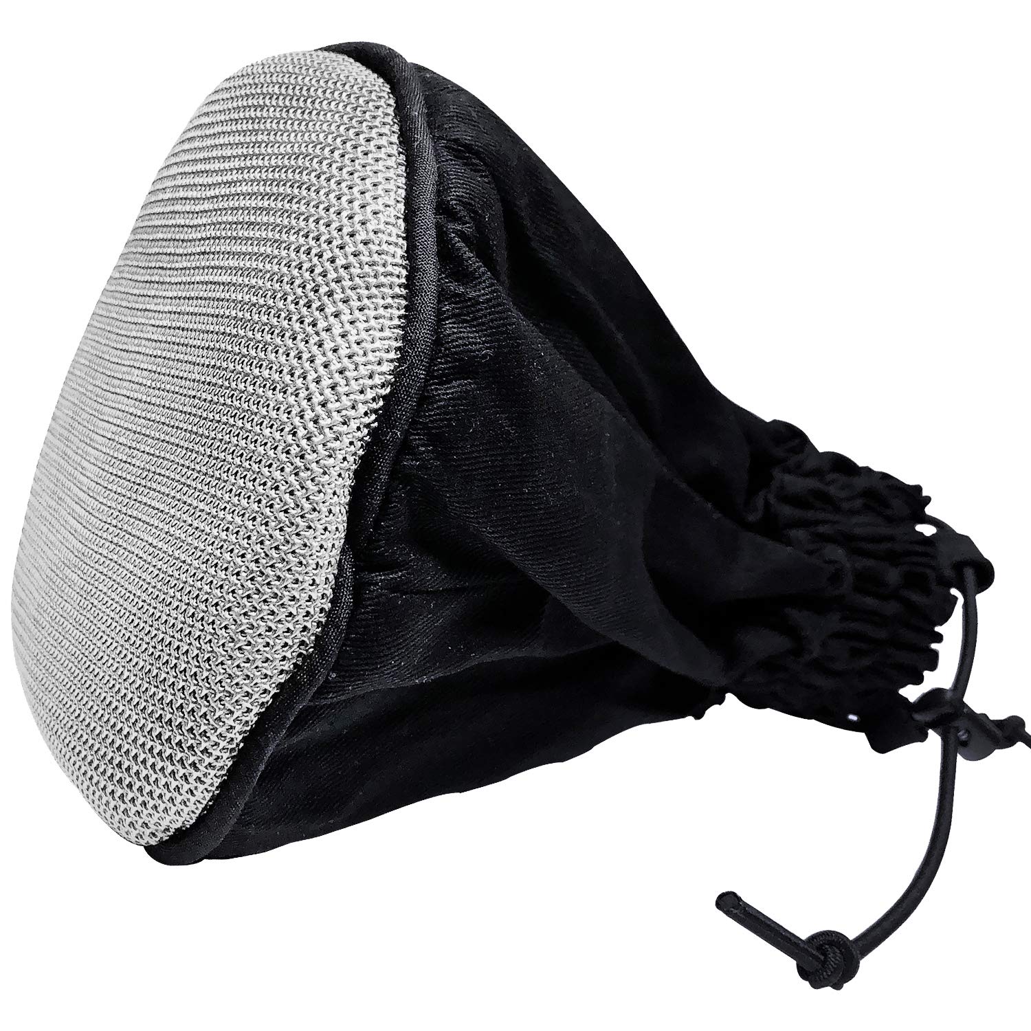 BLOW DRYER DIFFUSER SOCK For Curly & Wavy Hair, Fits MOST Standard Size Blow Dryers (Platinum White)