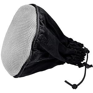 BLOW DRYER DIFFUSER SOCK For Curly & Wavy Hair, Fits MOST Standard Size Blow Dryers (Platinum White)