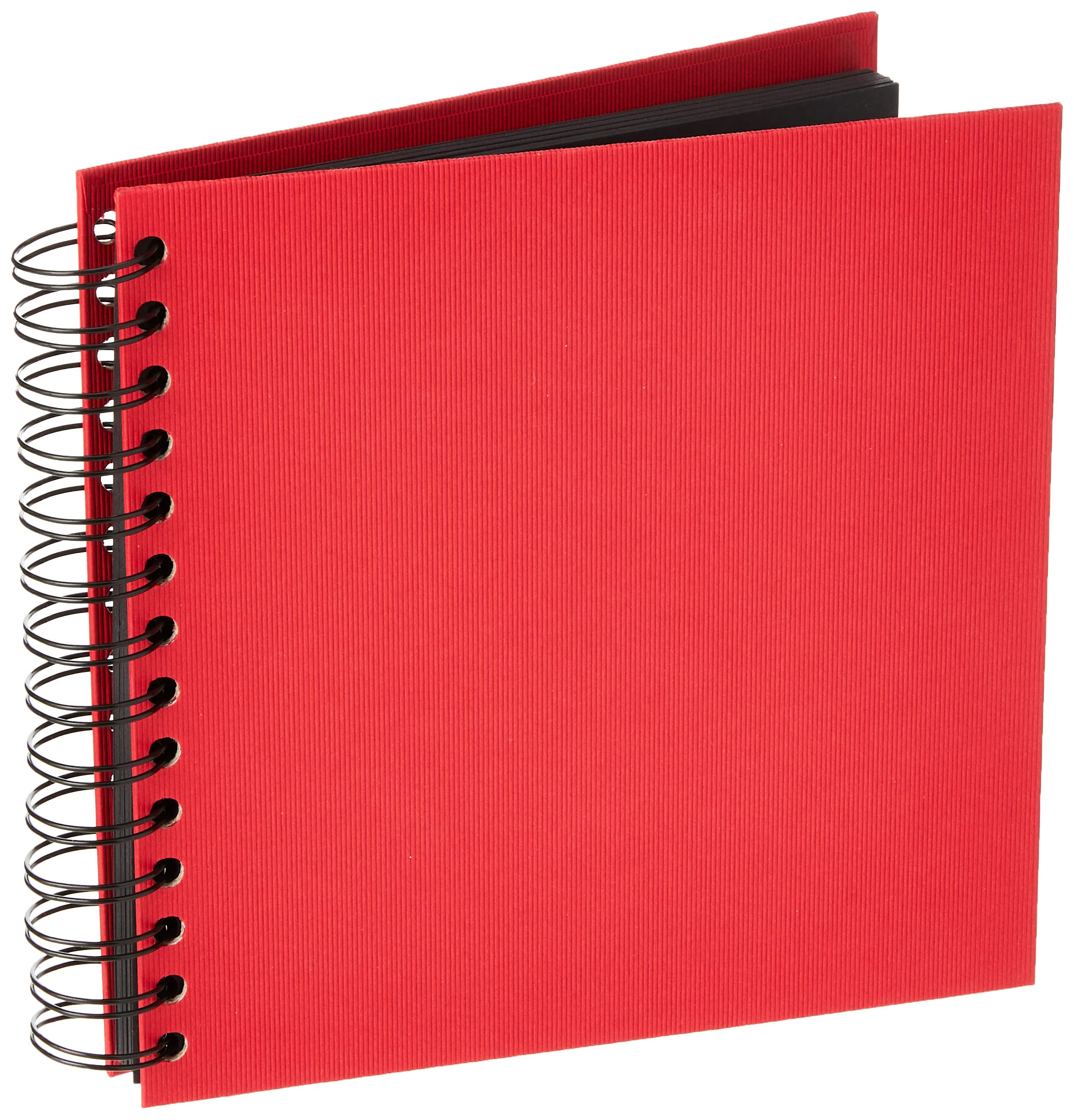 Rossler Soho 180 x 180mm Wiro Bound Photo Album - Red (30 Sheets)