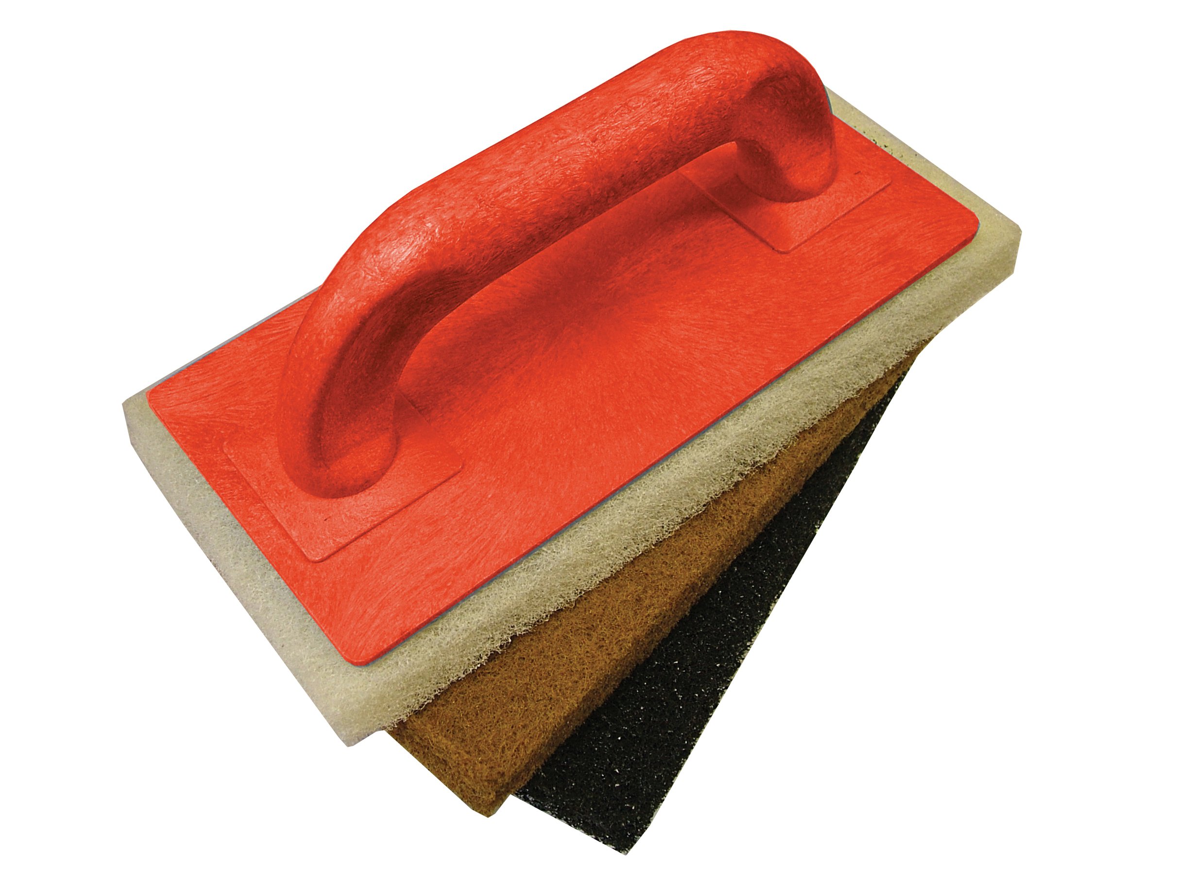 Faithfull FAITLSCOUR3 Scouring Pad Holder with 3 Pads