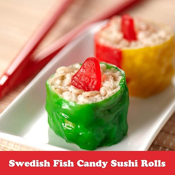 SWEDISH FISH ASSORTED MINI SOFT & CHEWY CANDY, HALLOWEEN CANDY, FAMILY SIZE, 1.8 LB BAG