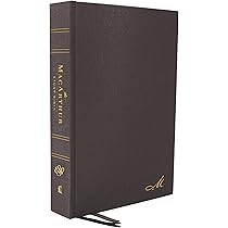 人文 NASB, MacArthur Study Bible, 2nd Edition NASB, MacArthur Study Bible, 2nd Edition, Leathersoft, Brown