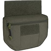 IDOGEAR Tactical Dump Pouch for JPC CPC AVS Tactical Vest Utility Drop Pouch Tactical Carrying Kit Bag Hook and Loop