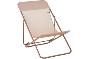 Lafuma Maxi TRANSAT Folding Sling Chair, Canyon Red