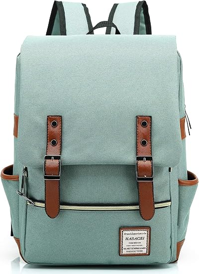 HASAGEI Vintage Backpack Rucksack Daypack 15.6 Laptop Tablet A4 Casual