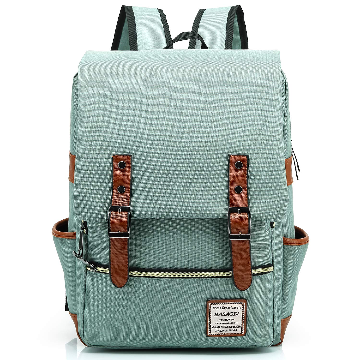 HASAGEI Backpack Vintage Unisex Rucksack Daypack Casual School Travel Laptop Tablet Bags