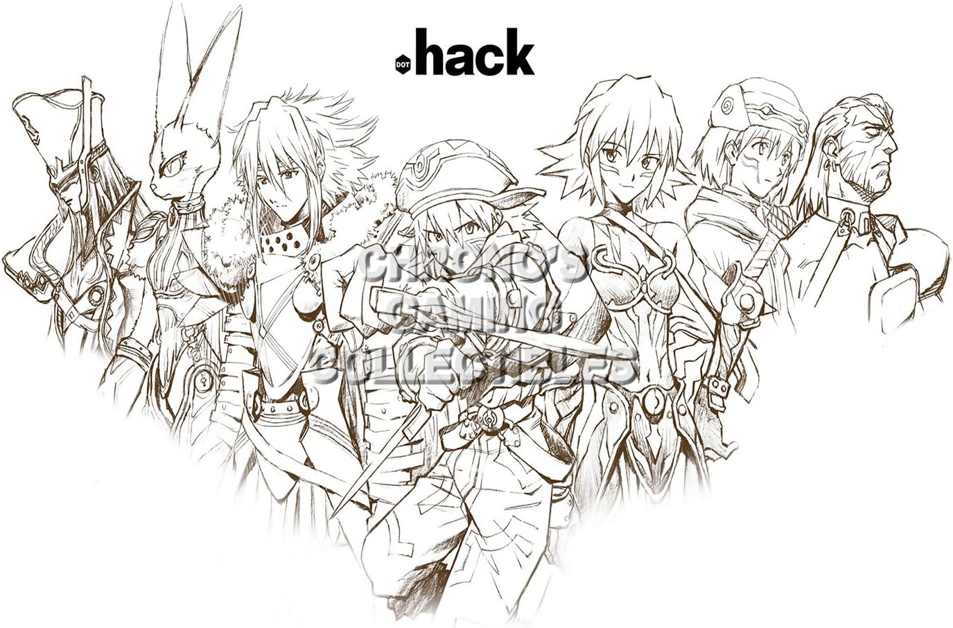 Dot Hack CGC Huge Poster Glossy Finish DOT016 (24" x 36" (61cm x 91.5cm))