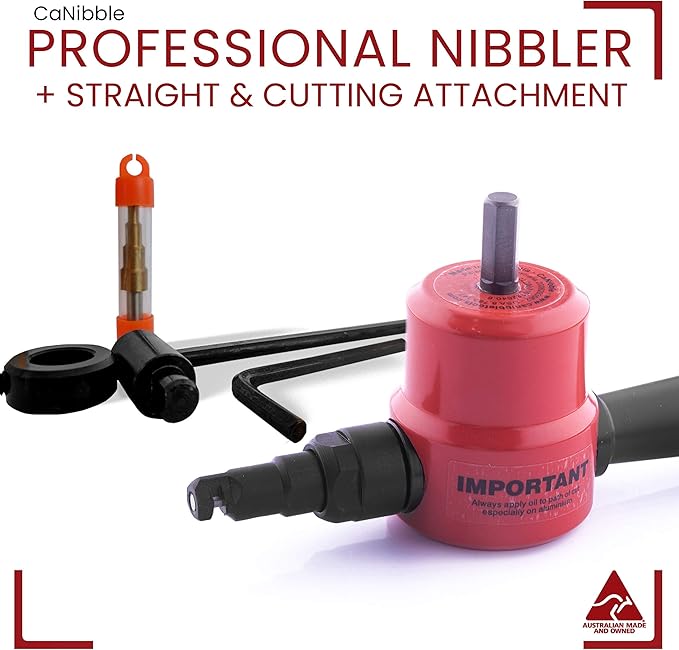 CaNibble Professional Nibbler Straight & Circle Cutting Attachment