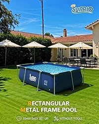 Sunrio 8'3"*5'*26" Rectangle Above Ground Swimming