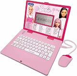 Lexibook Barbie Bilingual Learning Computer French English 124 Activities