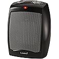Lasko CD09250 Ceramic Portable Space Heater with Adjustable Thermostat - Perfect For the Home or Home Office Black CD09250