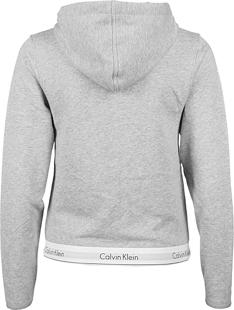 Calvin Klein Damen Top Hoodie Full Zip Kapuzenpullover