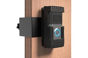 VEGATON Anti-Theft Video Doorbell Mount for Ring/Blink Video Doorbell, Compatible with Ring Doorbell 1/2/3/3Plus/4/2020/2023/Blink 2021, Adjustable No-Drill Mounting Bracket Accessories for Houses