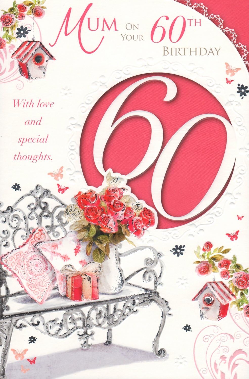 Carte D Anniversaire 60 Ans Maman Maman Sur Votre Anniversaire 60 Ans Amazon Fr Jardin