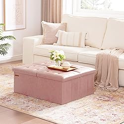 HAUSFRAU 31.5 Inches Ottoman with Storage