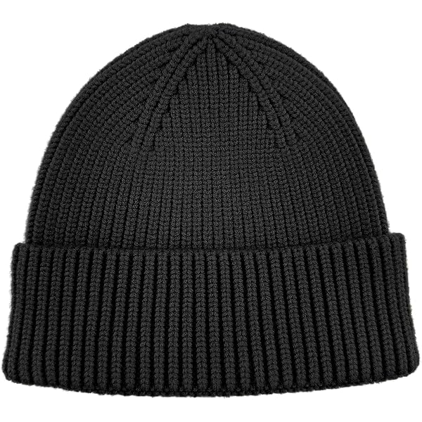 Port Authority Men's Rib Knit Slouch Beanie Hat - 100% Acrylic, Two-Tone, Casual Winter Hat - View #8
